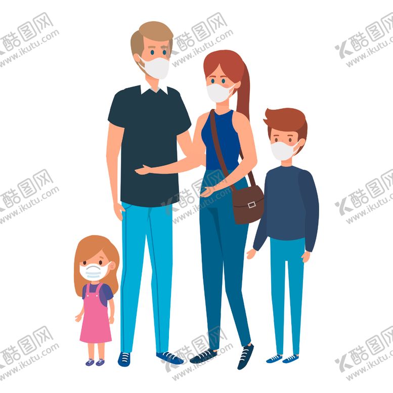 编号：72478010181759201981【酷图网】源文件下载-戴口罩的人物
