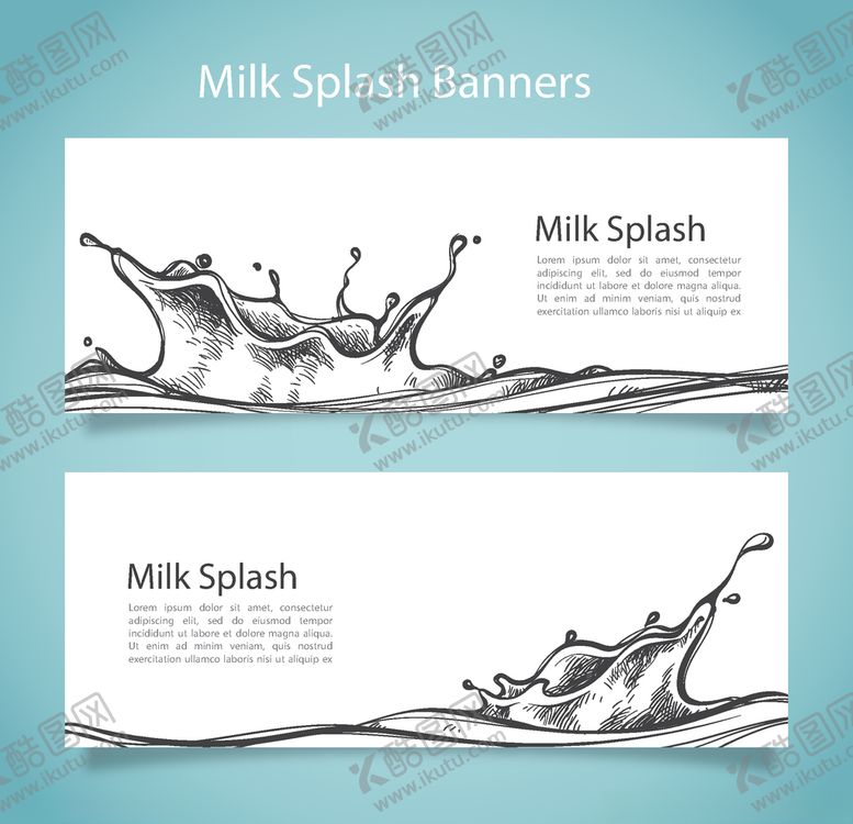 编号：44813310280606087209【酷图网】源文件下载-牛奶海报素材模板