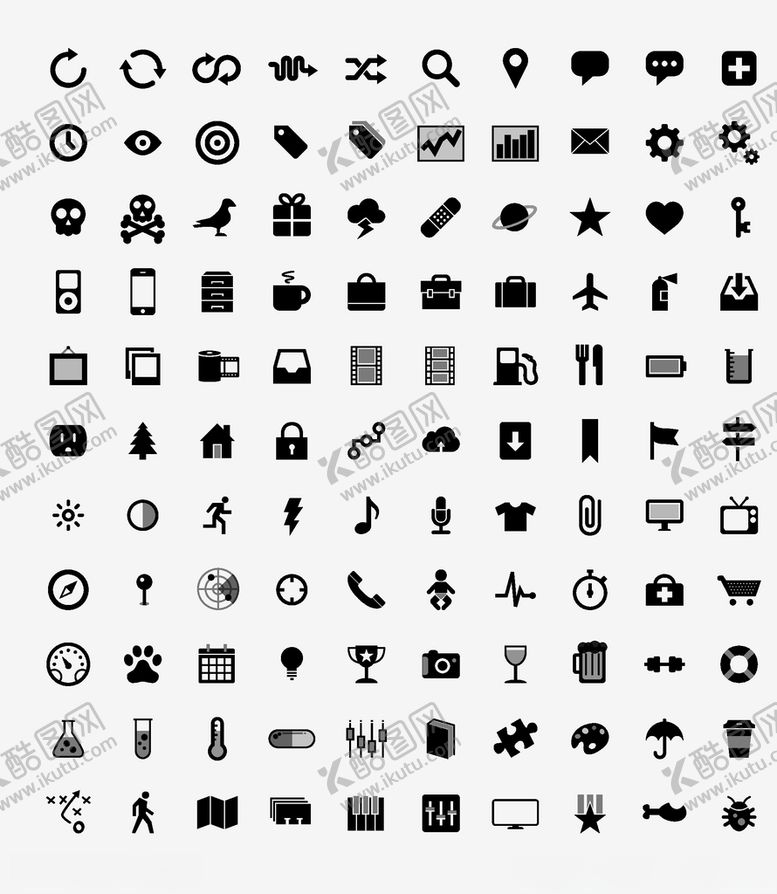 编号：31154909240918415192【酷图网】源文件下载-日常生活图标icon