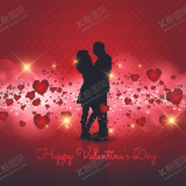 编号：24442809230026535911【酷图网】源文件下载-情侣剪影