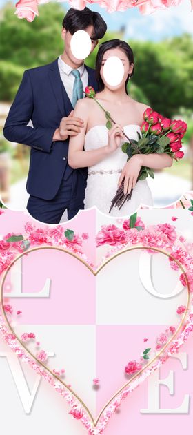 结婚展架