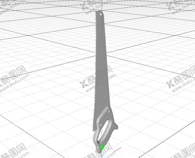 编号：27850302150231481090【酷图网】源文件下载-C4D模型锯子