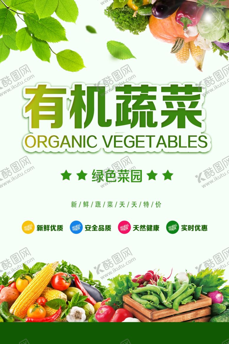 编号：98571704101603299707【酷图网】源文件下载-有机蔬菜