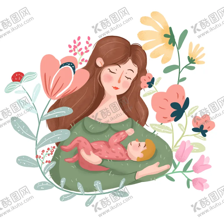 编号：33714302130111124321【酷图网】源文件下载-母亲节背景 