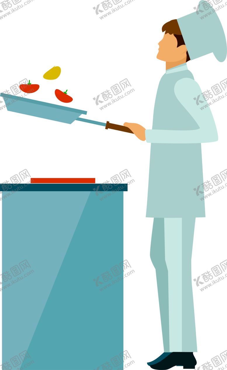 编号：50387801291935519457【酷图网】源文件下载-厨师免抠图