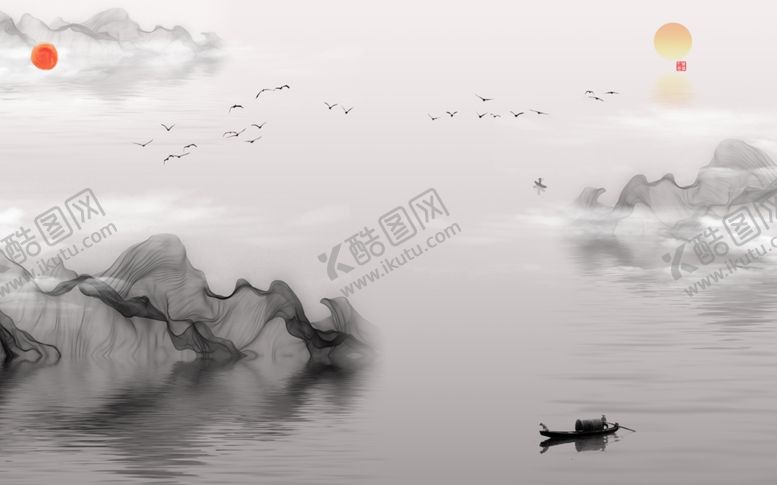 编号：21329504091453387387【酷图网】源文件下载-新中式装饰画