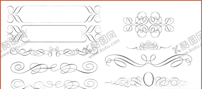 编号：88957210291425233313【酷图网】源文件下载-花纹花边角花边框