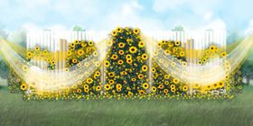 婚礼舞台效果图