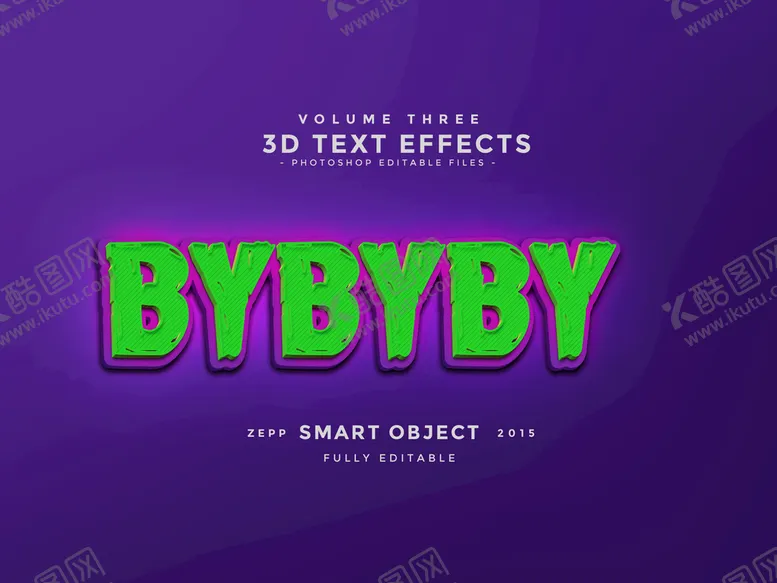 编号：23957109181951121386【酷图网】源文件下载-字体立体字