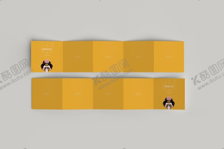 编号：74897010050656018171【酷图网】源文件下载-折页展示样机