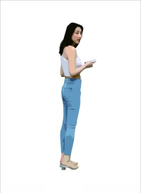 街拍美女