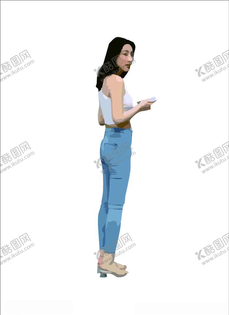 编号：94174909130711101374【酷图网】源文件下载-街拍美女