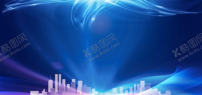 编号：33097107070440302050【酷图网】源文件下载-蓝色年会背景