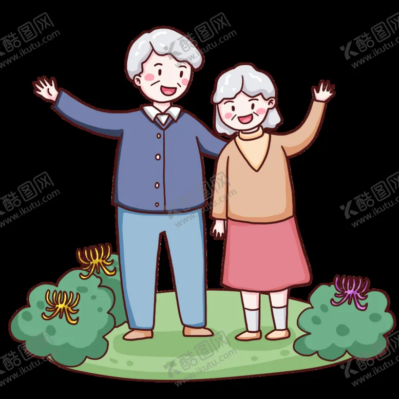 编号：87319609171726233906【酷图网】源文件下载-微笑的老人