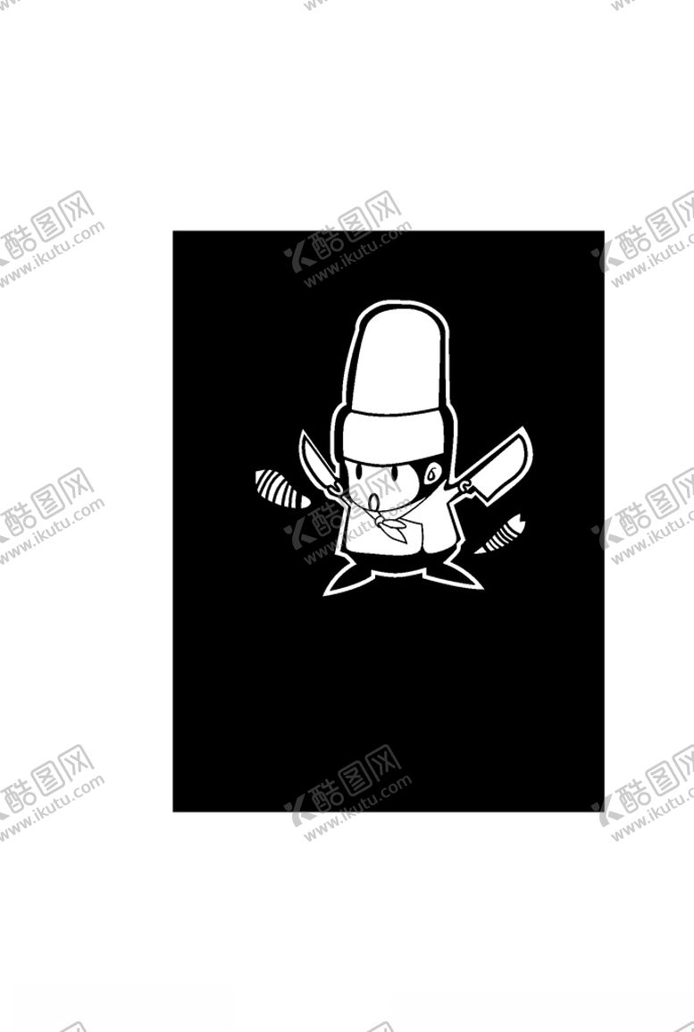 编号：11633910041245464155【酷图网】源文件下载-卡通厨师形象矢量素材图图片
