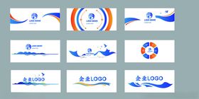 LOGO墙大气形象标志色彩