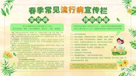 常见流行病宣传栏