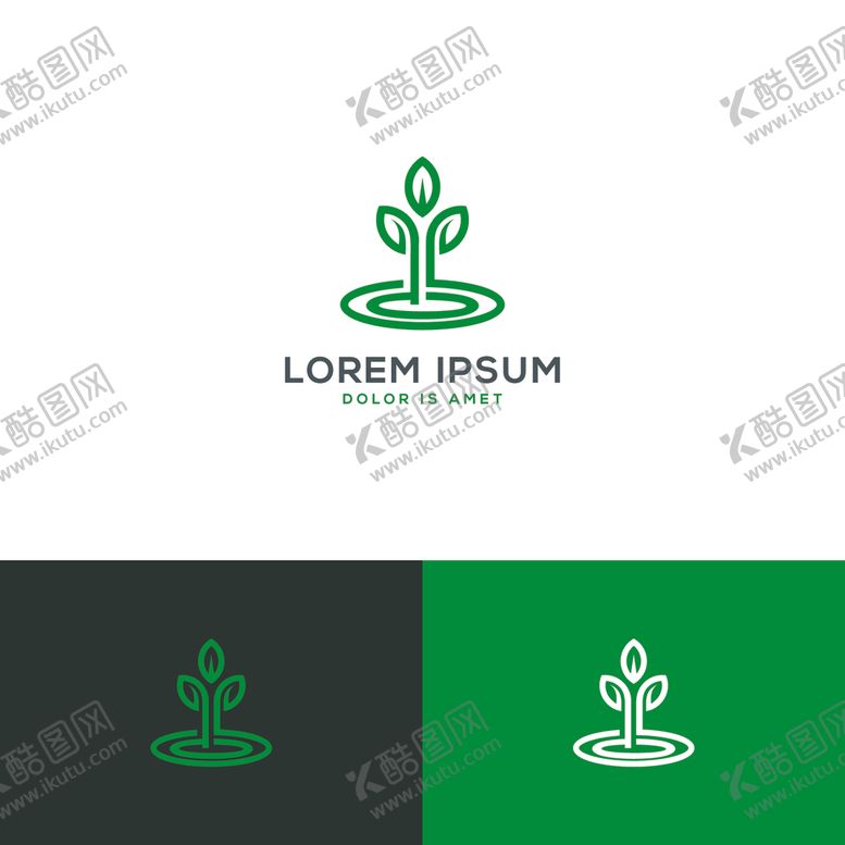 编号：68336209150857306938【酷图网】源文件下载-树木标志