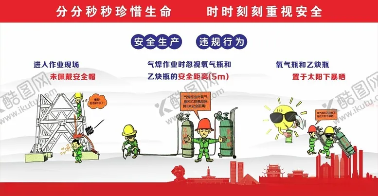 编号：47878512100753022242【酷图网】源文件下载-安全生产漫画