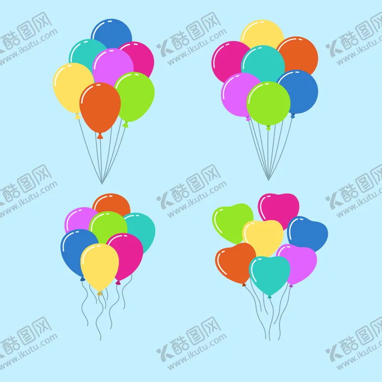 编号：58029609221758225167【酷图网】源文件下载-各种气球