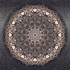 曼陀罗花纹