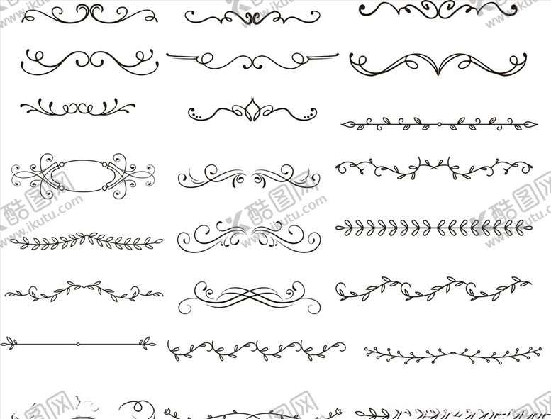 编号：39437809261621275737【酷图网】源文件下载-矢量花纹花边