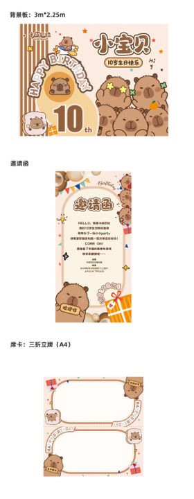 卡皮巴拉生日会
