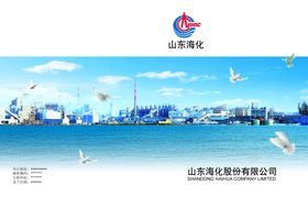 山东海化LOGO蓝色图