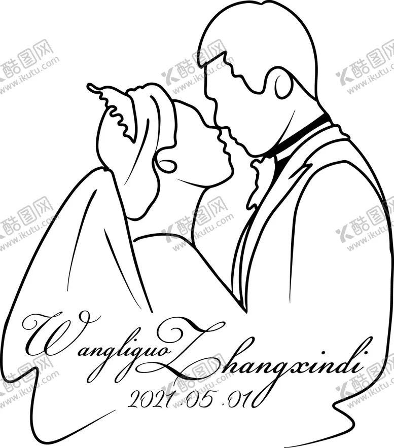 编号：39487802062154062353【酷图网】源文件下载-人像 婚纱照 LOGO