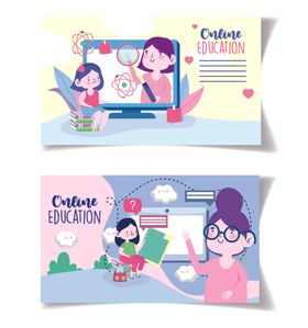 手绘可爱女生