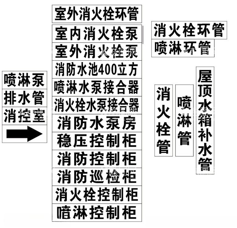 编号：11804812221314178789【酷图网】源文件下载-消防管字