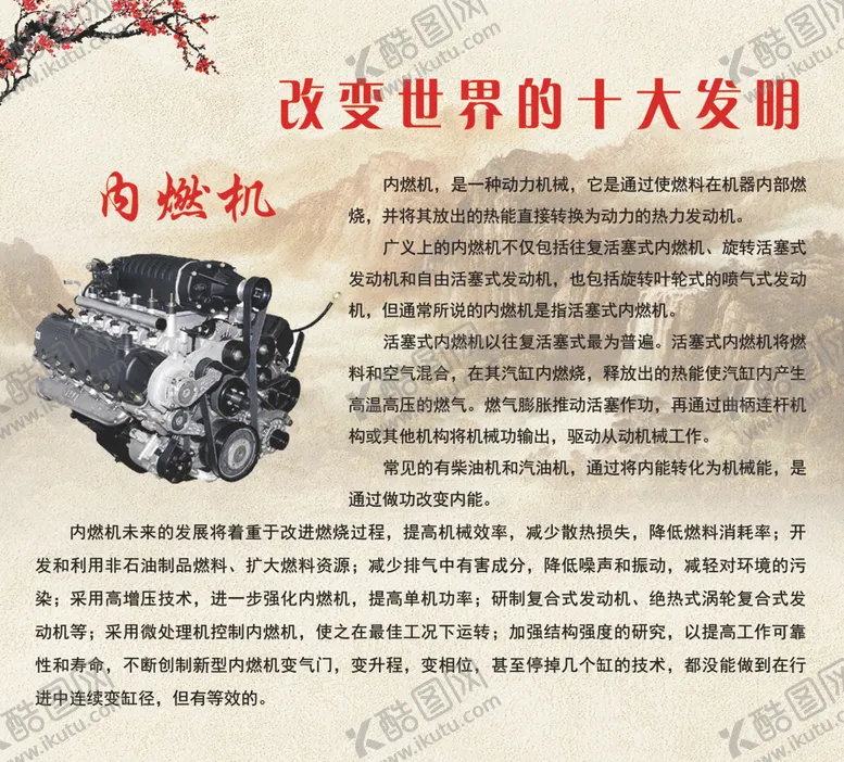 编号：56114104281321518094【酷图网】源文件下载-学校楼道展板十大发明