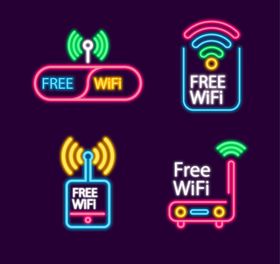 WiFi图标创意海报