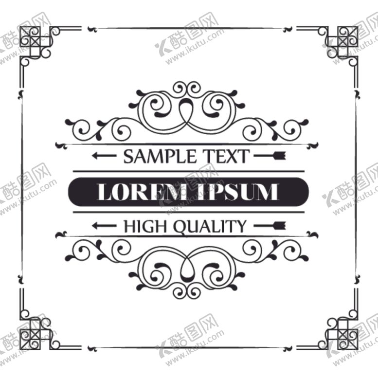 编号：39393810081902094648【酷图网】源文件下载-欧式花纹