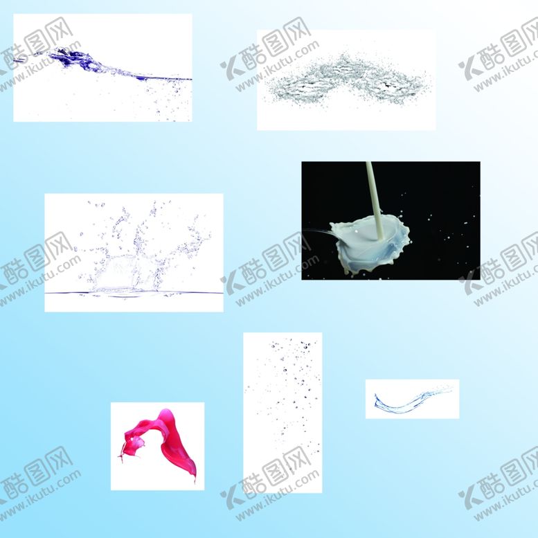 编号：51479510030531012763【酷图网】源文件下载-各种液体形态素材
