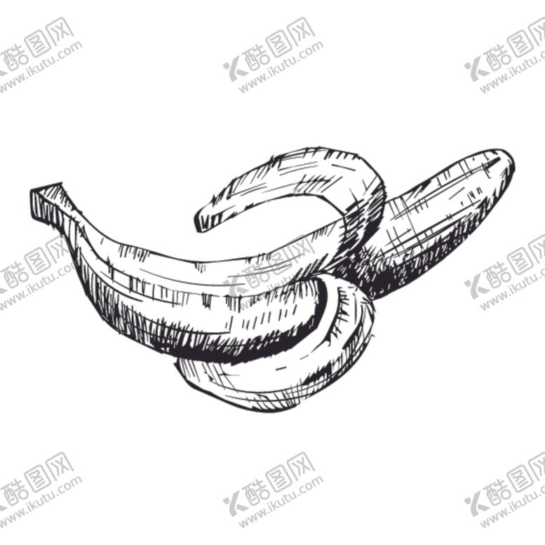 编号：25669411011341276507【酷图网】源文件下载-水果绘画线稿图案