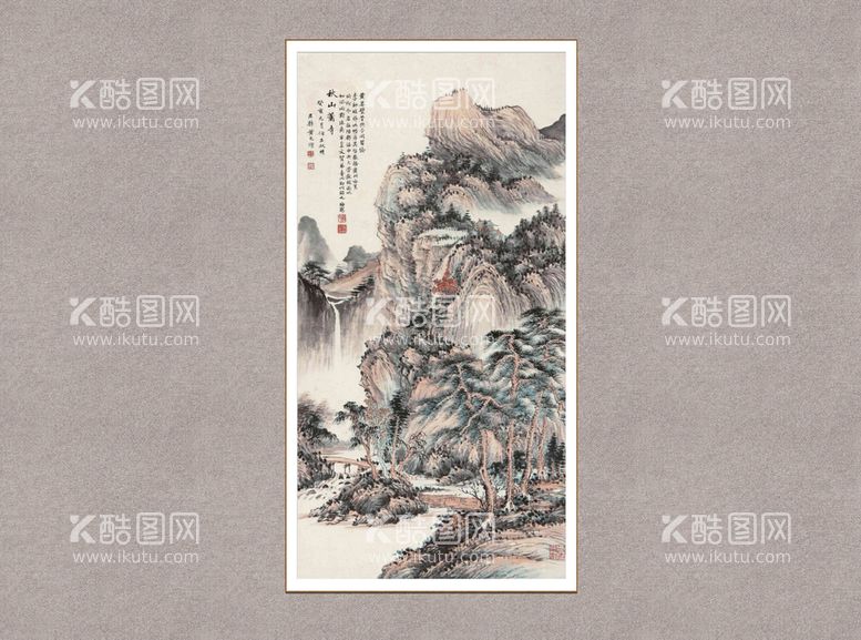 编号：78362911292126087158【酷图网】源文件下载-秋山萧寺