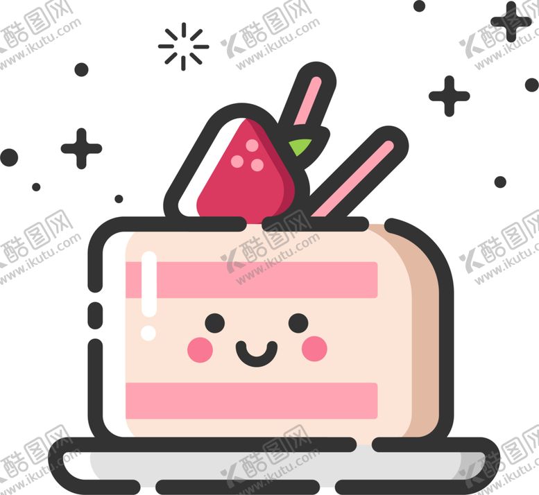 编号：27683010241515484495【酷图网】源文件下载-卡通甜品手绘甜品冰淇淋牛