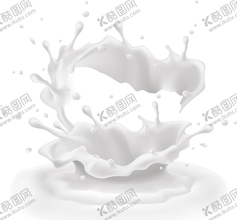 编号：93063904211602432385【酷图网】源文件下载-飞溅牛奶