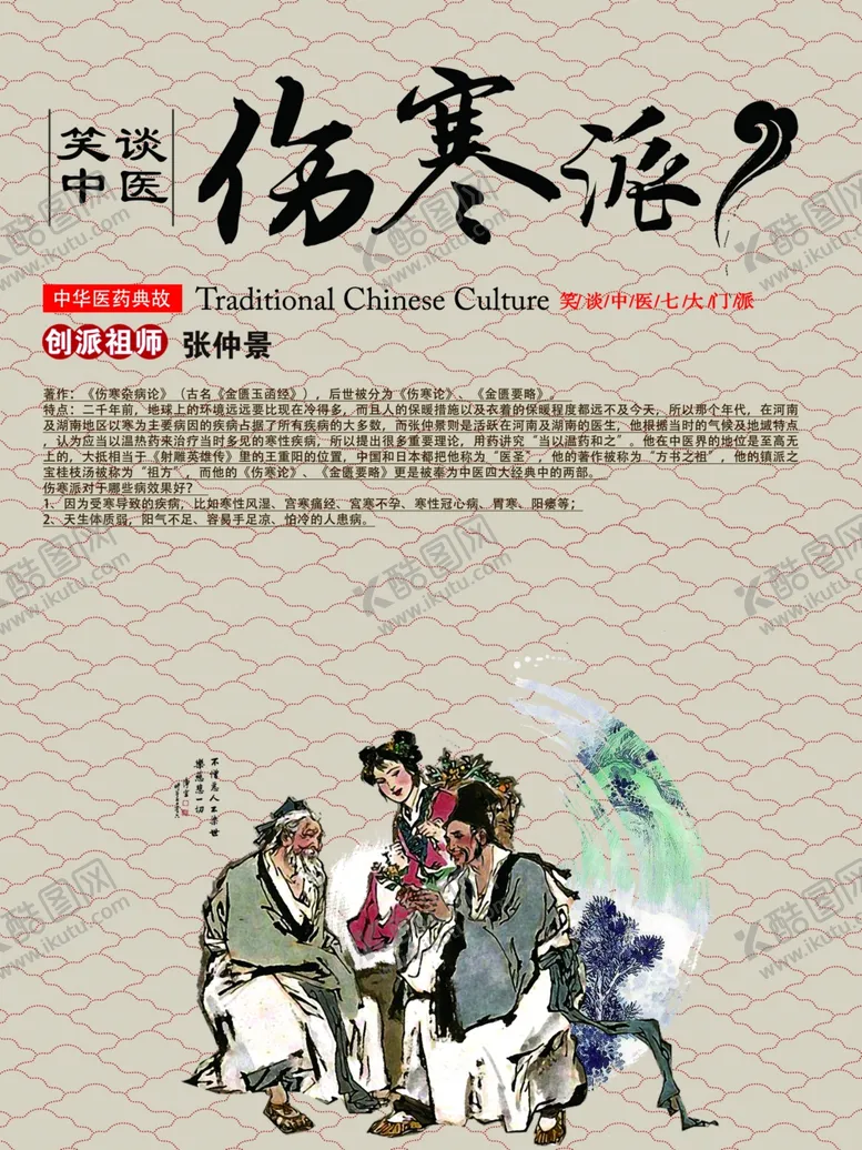 编号：54821906301639285476【酷图网】源文件下载-中医--伤寒派