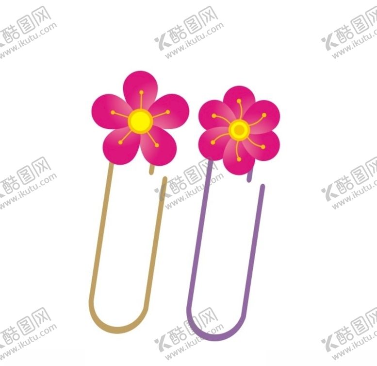编号：33771409260202087628【酷图网】源文件下载-别针花朵