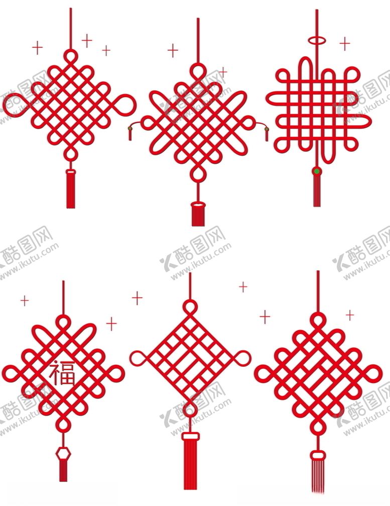 编号：76993910020222211118【酷图网】源文件下载-新年喜庆中国结元素
