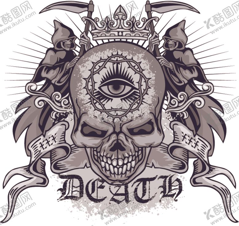 编号：82342710120244349519【酷图网】源文件下载-骷髏