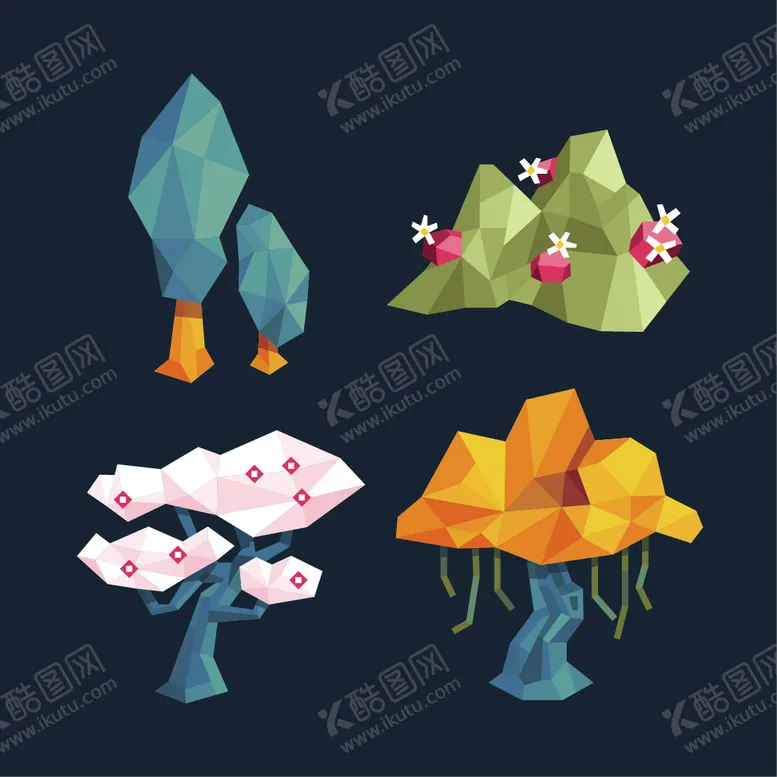 编号：12878201210435235649【酷图网】源文件下载-卡通创意大树