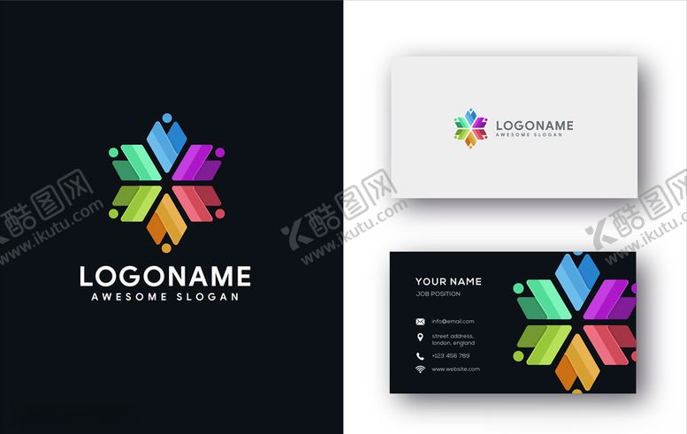 编号：91082809120552079489【酷图网】源文件下载-名片设计