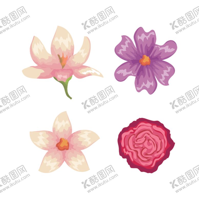 编号：52429710290551254708【酷图网】源文件下载-手绘鲜花