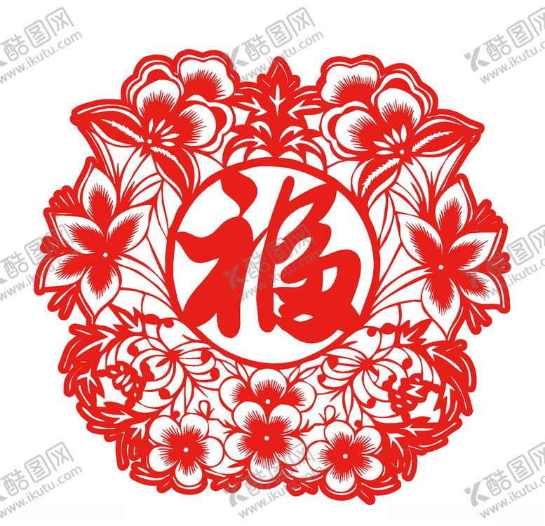 编号：98858710042214002370【酷图网】源文件下载-雕刻窗花镂空