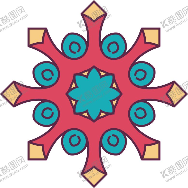 编号：32527102100210058397【酷图网】源文件下载-华丽花纹背景 