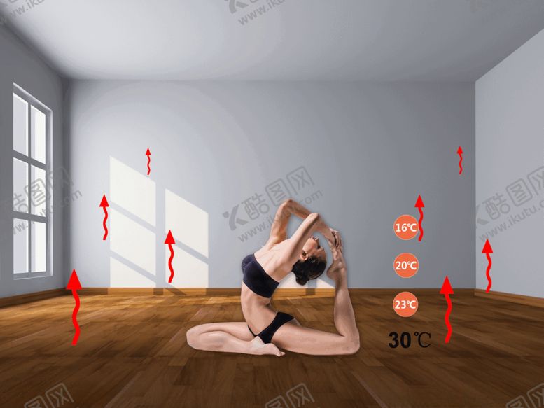 编号：90961510080742393038【酷图网】源文件下载-地暖瑜伽
