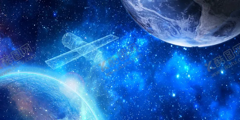 编号：13500911281949173849【酷图网】源文件下载-科技星空背景